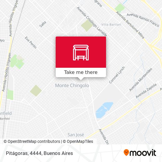 Mapa de Pitágoras, 4444