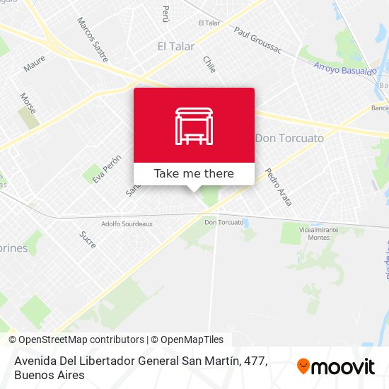 Avenida Del Libertador General San Martín, 477 map
