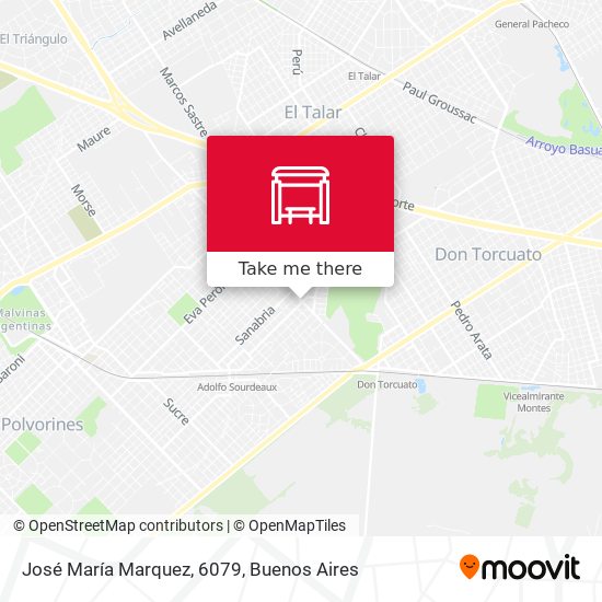 Mapa de José María Marquez, 6079