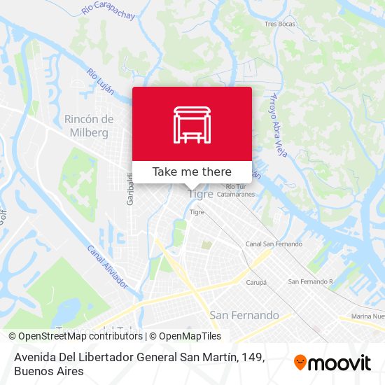 Avenida Del Libertador General San Martín, 149 map