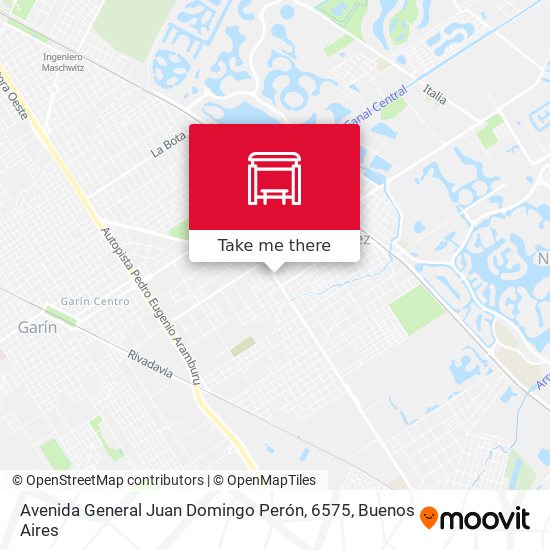 Avenida General Juan Domingo Perón, 6575 map