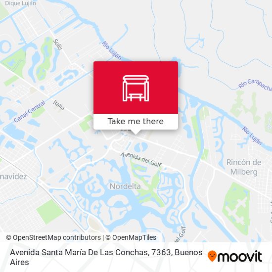 Mapa de Avenida Santa María De Las Conchas, 7363