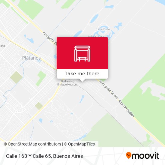Mapa de Calle 163 Y Calle 65