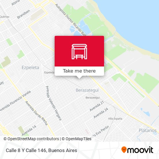 Mapa de Calle 8 Y Calle 146
