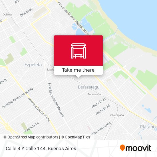 Calle 8 Y Calle 144 map