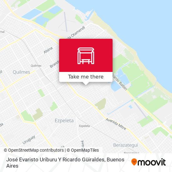 Mapa de José Evaristo Uriburu Y Ricardo Güiraldes
