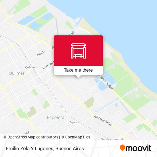 Mapa de Emilio Zola Y Lugones