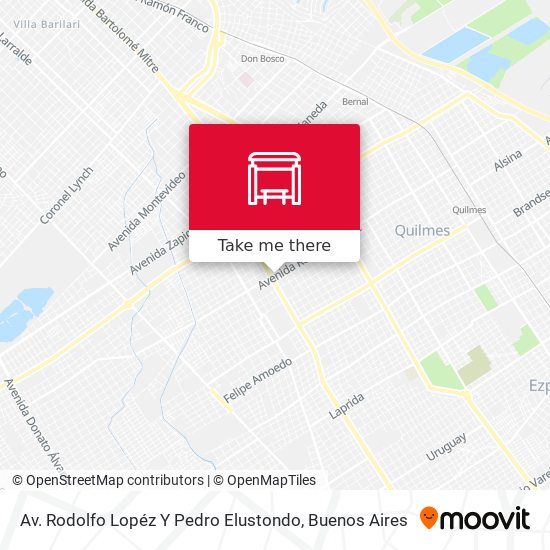 Av. Rodolfo Lopéz Y Pedro Elustondo map