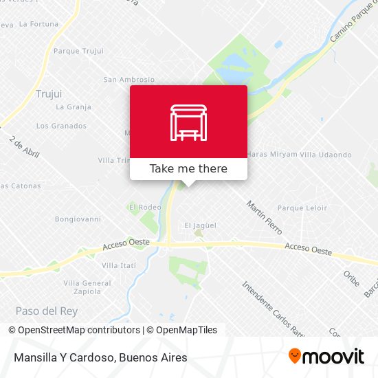 Mansilla Y Cardoso map