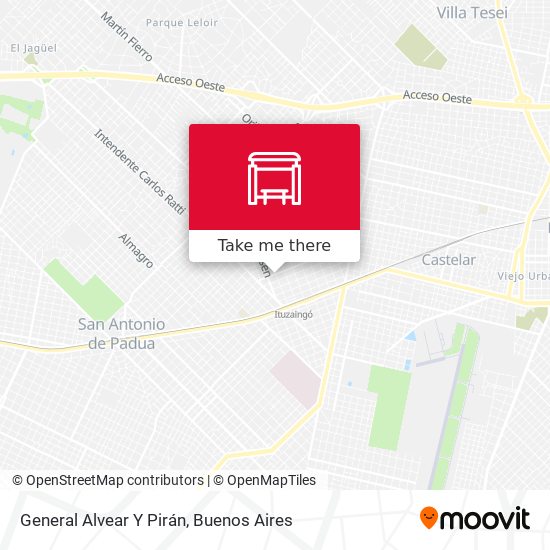 General Alvear Y Pirán map