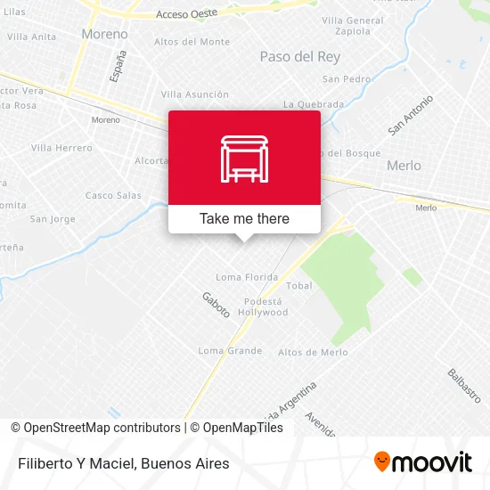 Filiberto Y Maciel map