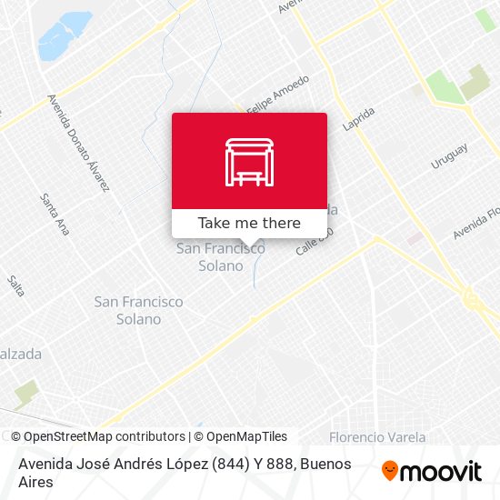 Avenida José Andrés López (844) Y 888 map