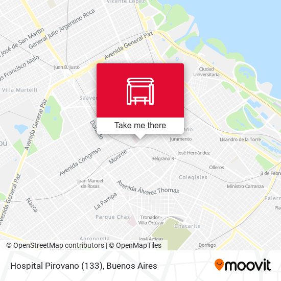Hospital Pirovano (133) map