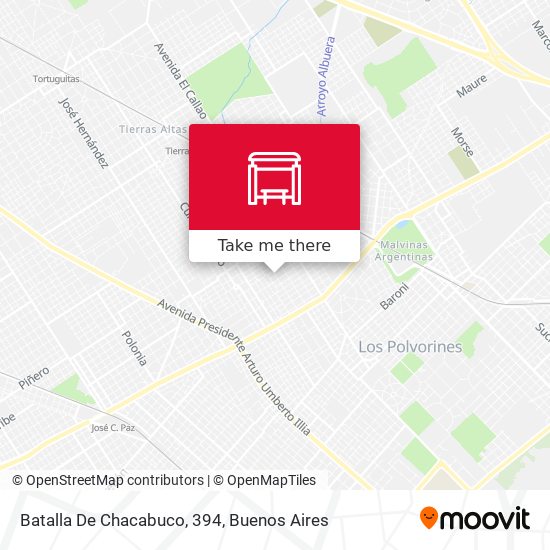 Batalla De Chacabuco, 394 map