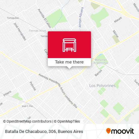 Mapa de Batalla De Chacabuco, 306