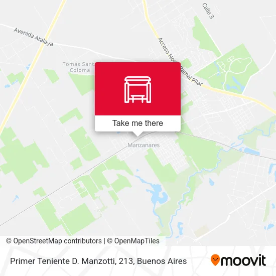 Primer Teniente D. Manzotti, 213 map