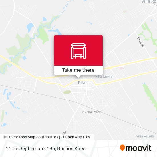 Mapa de 11 De Septiembre, 195