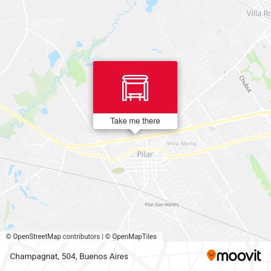 Champagnat, 504 map