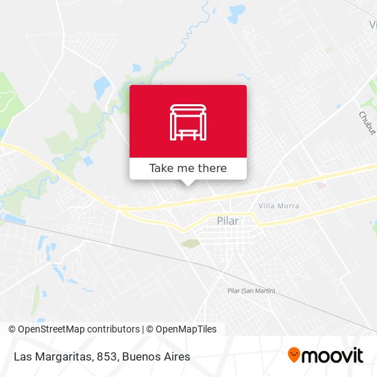 Las Margaritas, 853 map