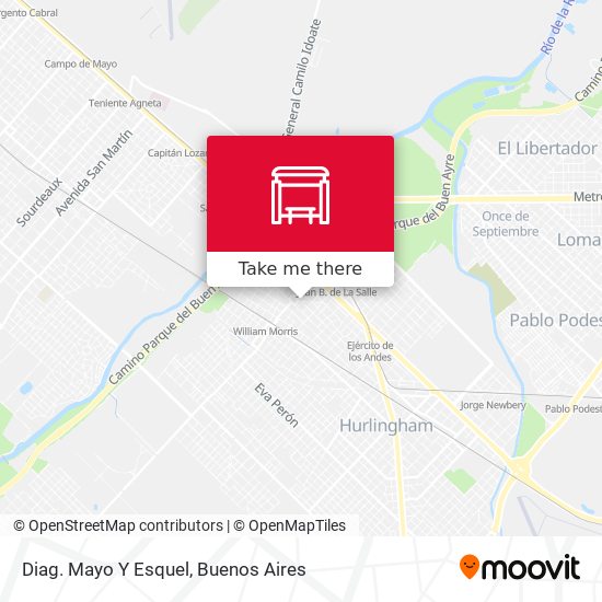Mapa de Diag. Mayo Y Esquel