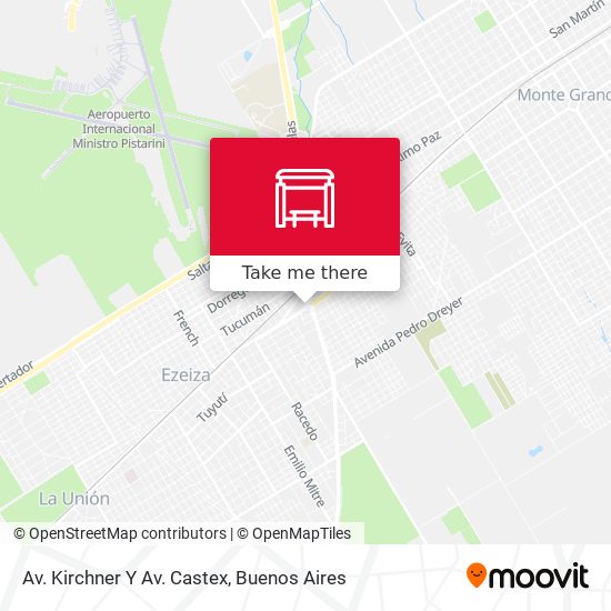 Mapa de Av. Kirchner Y Av. Castex