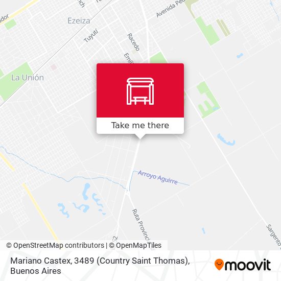 Mariano Castex, 3489 (Country Saint Thomas) map