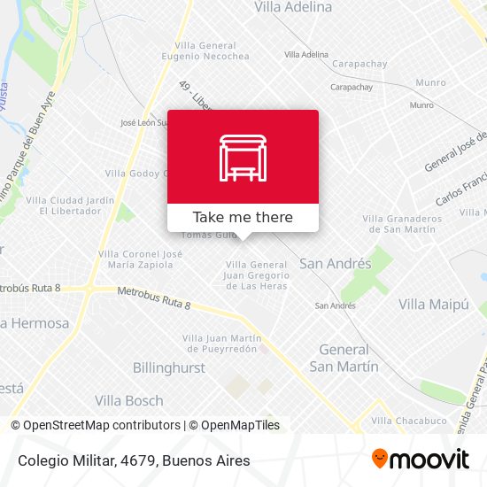 Mapa de Colegio Militar, 4679
