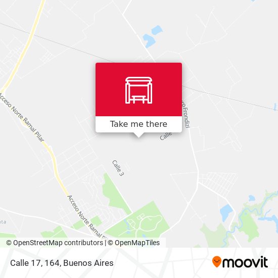 Mapa de Calle 17, 164