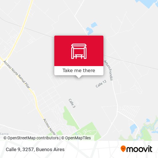 Mapa de Calle 9, 3257