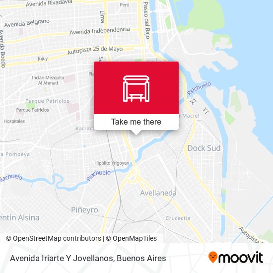 Avenida Iriarte Y Jovellanos map