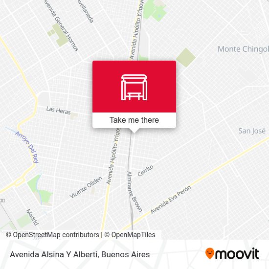 Avenida Alsina Y Alberti map