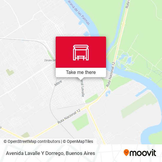 Avenida Lavalle Y Dorrego map