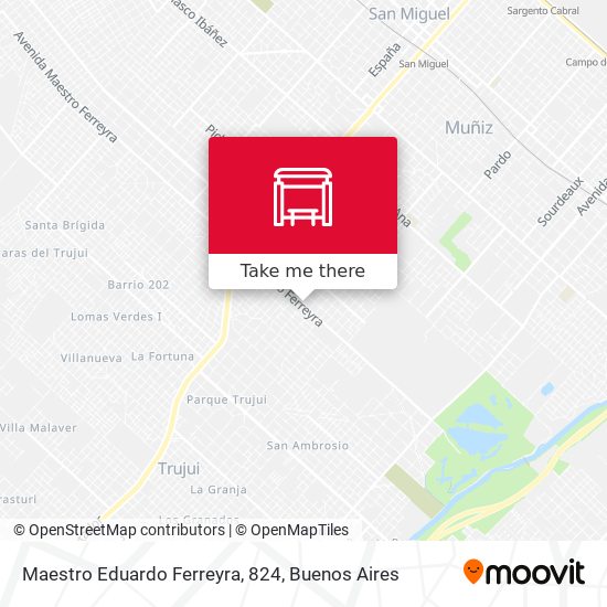 Mapa de Maestro Eduardo Ferreyra, 824