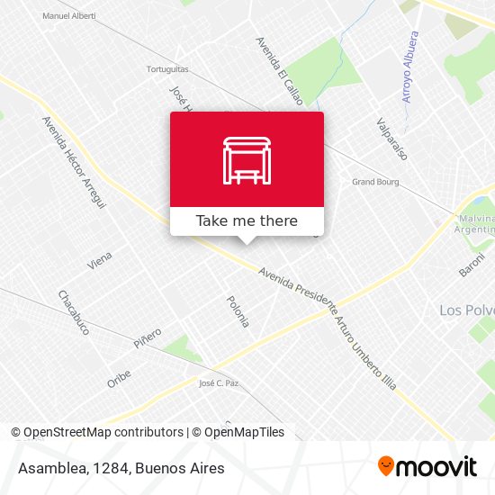 Asamblea, 1284 map