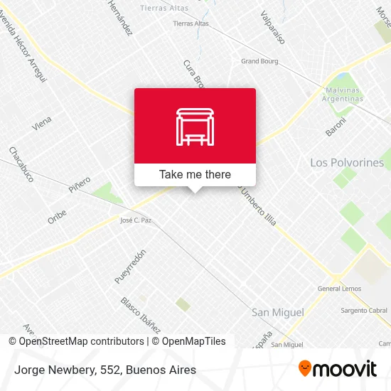 Jorge Newbery, 552 map