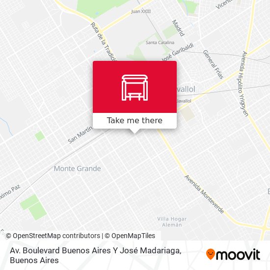 Av. Boulevard Buenos Aires Y José Madariaga map