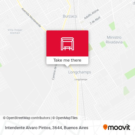 Intendente Alvaro Pintos, 3644 map