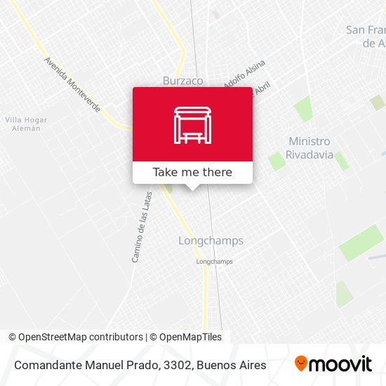 Comandante Manuel Prado, 3302 map