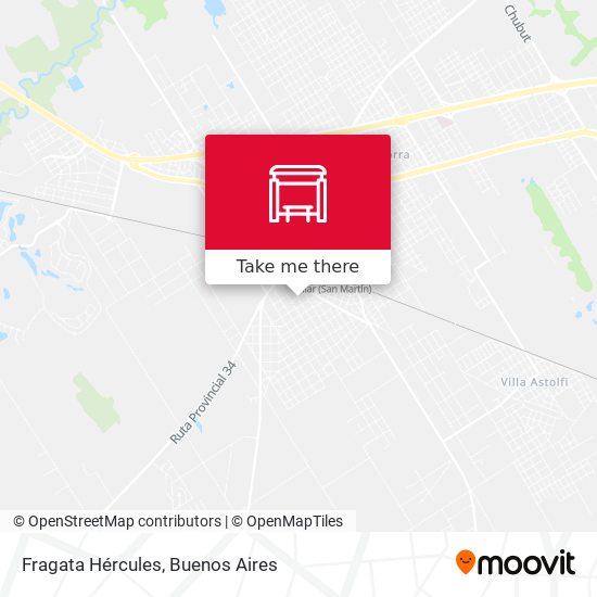 Mapa de Fragata Hércules