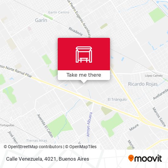 Mapa de Calle Venezuela, 4021