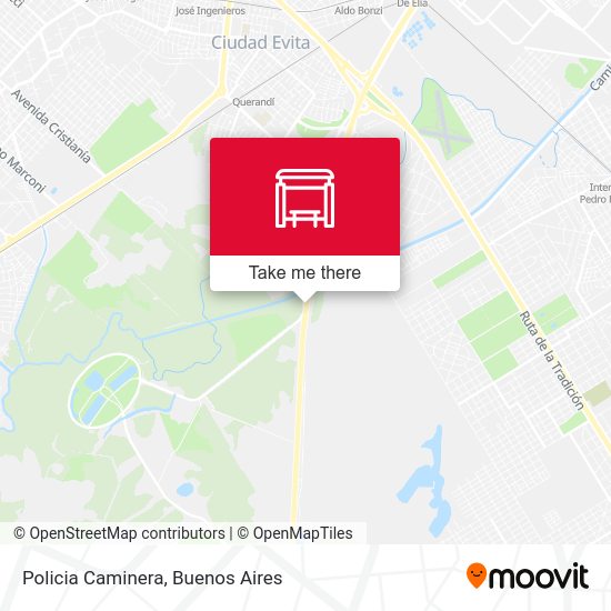 Mapa de Policia Caminera