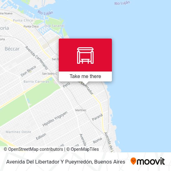 Mapa de Avenida Del Libertador Y Pueyrredón