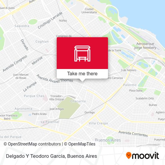 Mapa de Delgado Y Teodoro García