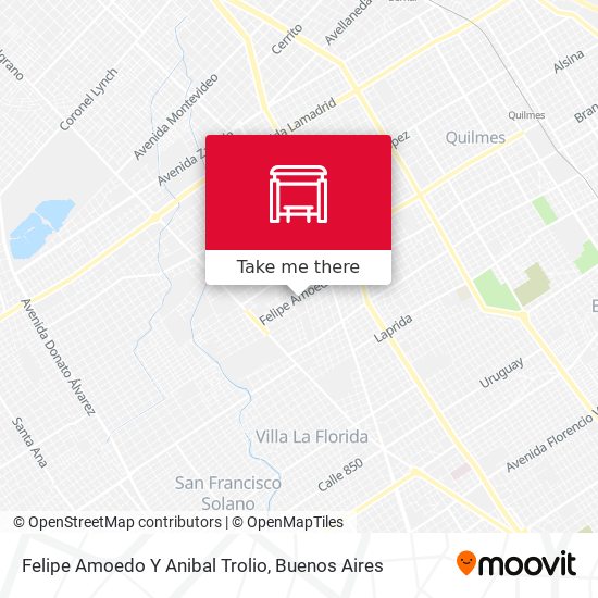 Mapa de Felipe Amoedo Y Anibal Trolio