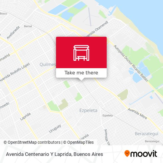 Avenida Centenario Y Laprida map