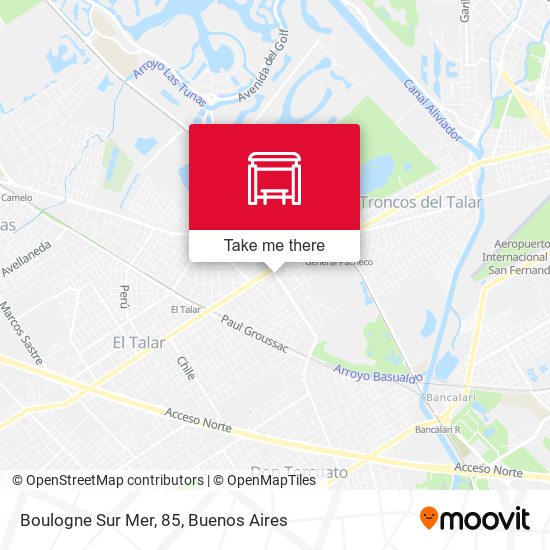 Boulogne Sur Mer, 85 map