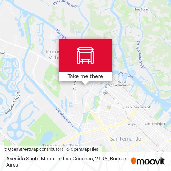 Avenida Santa María De Las Conchas, 2195 map