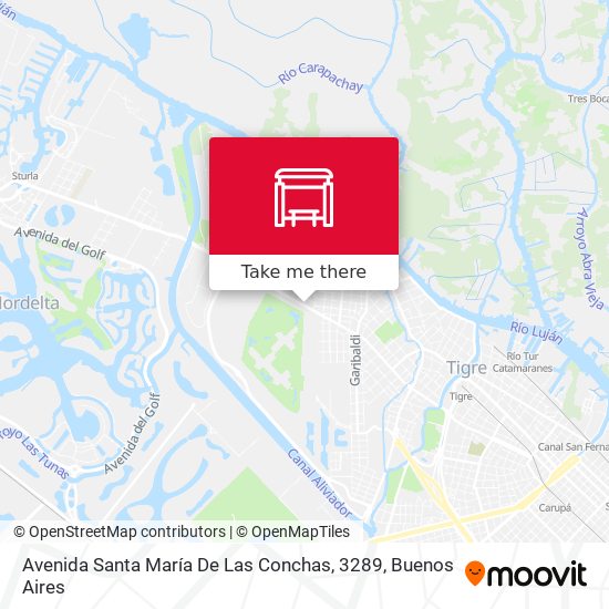 Avenida Santa María De Las Conchas, 3289 map
