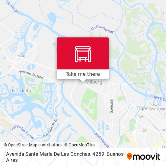 Avenida Santa María De Las Conchas, 4259 map
