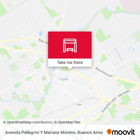 Mapa de Avenida Pellegrini Y Mariano Moreno